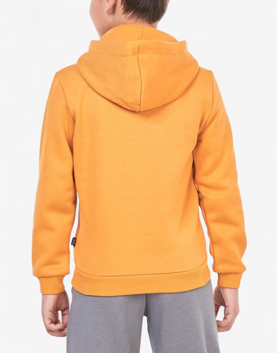 Puma Essentials+ 2 Color Big Logo Hoodie Orange