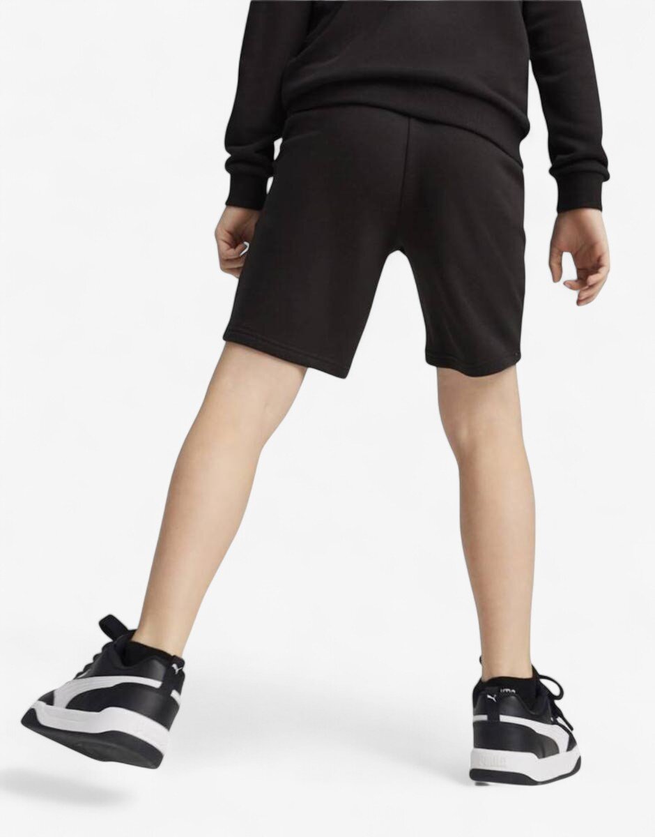 Puma Essentials+ 2 Color Logo Shorts Black/Yellow