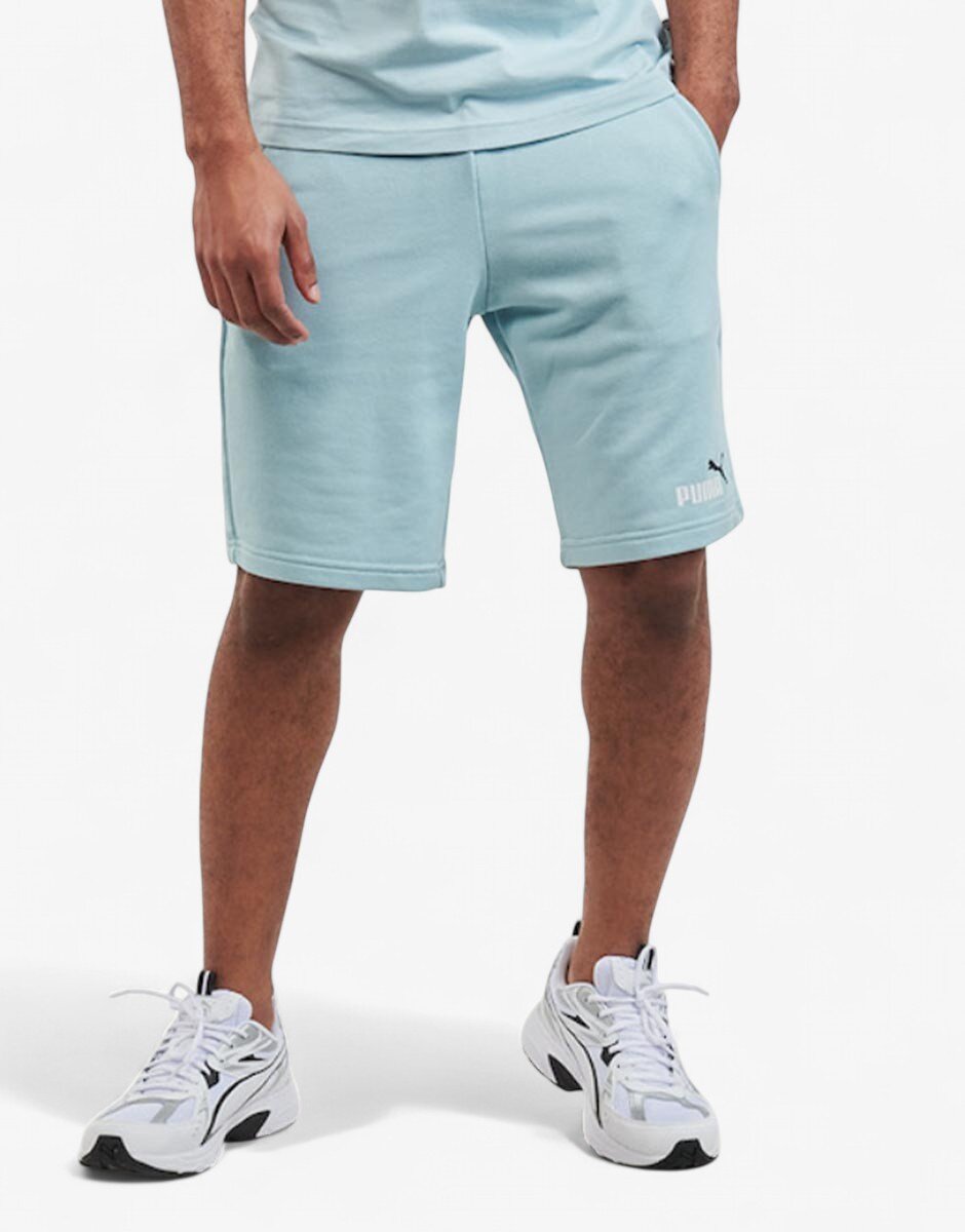 Puma Essentials+ 2 Color Logo Shorts Blue