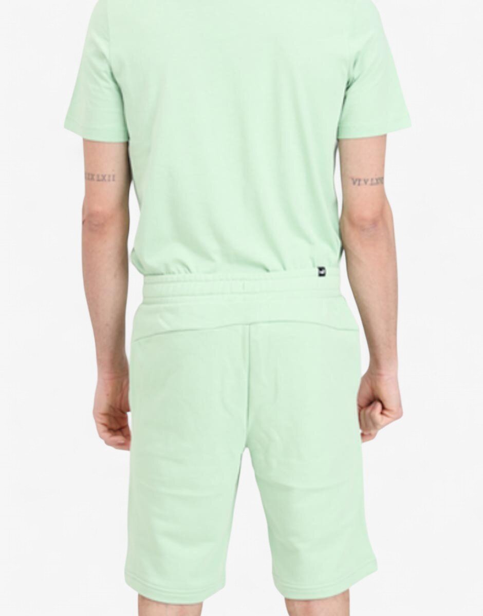 Puma Essentials+ 2 Color Logo Shorts Green