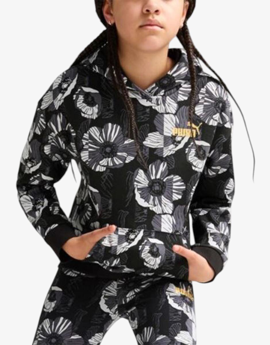Puma Essentials+ Class Active Aop Hoodie Black