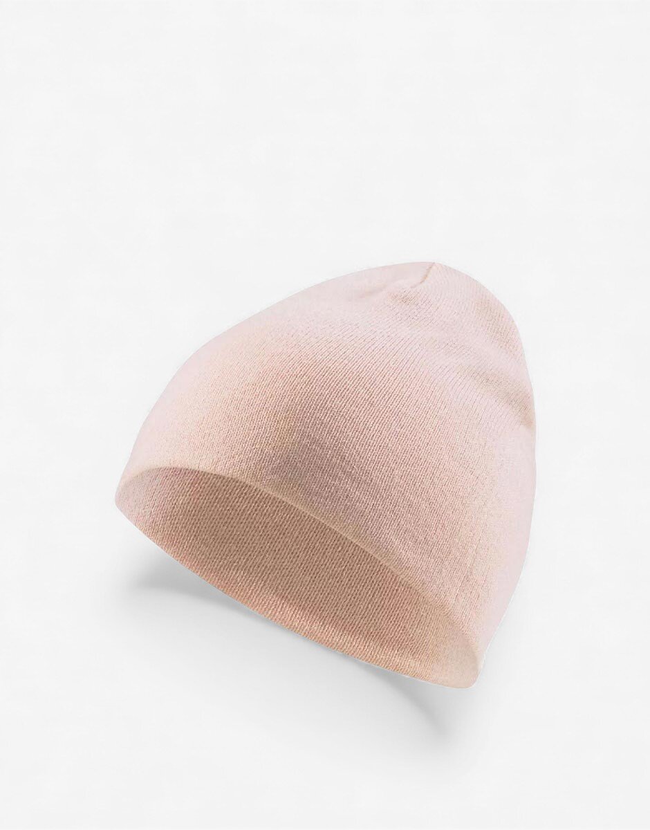 Puma Essentials Classic Cuffless Beanie Pink