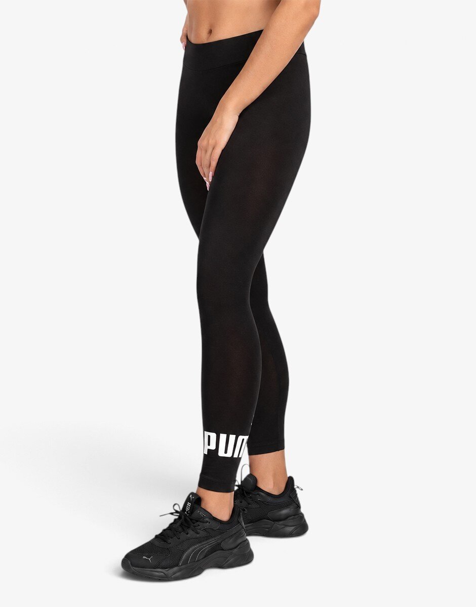 Puma Essentials Logo Leggings Black