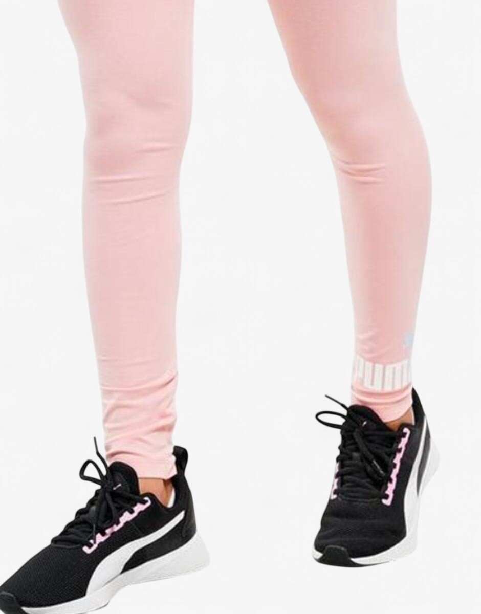 Puma Essentials Logo Leggings Pink