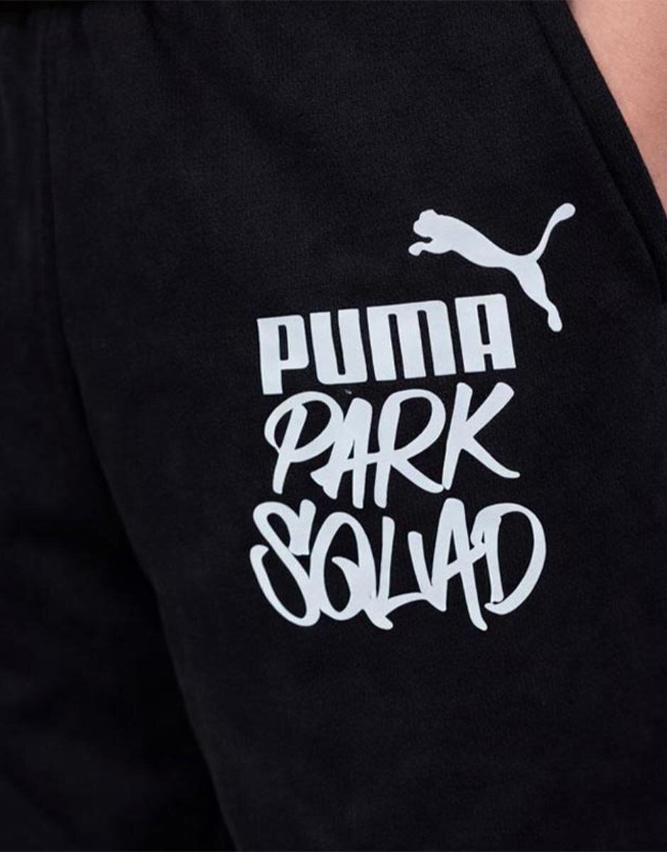 Puma Essentials+ Mid 90's Fleece Sweatpants Black