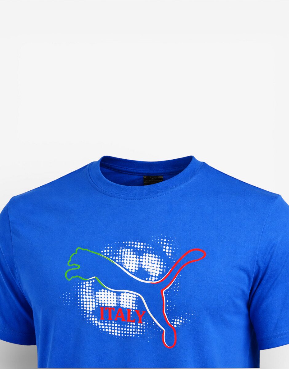 Puma Euro Cup Italy Tee Blue