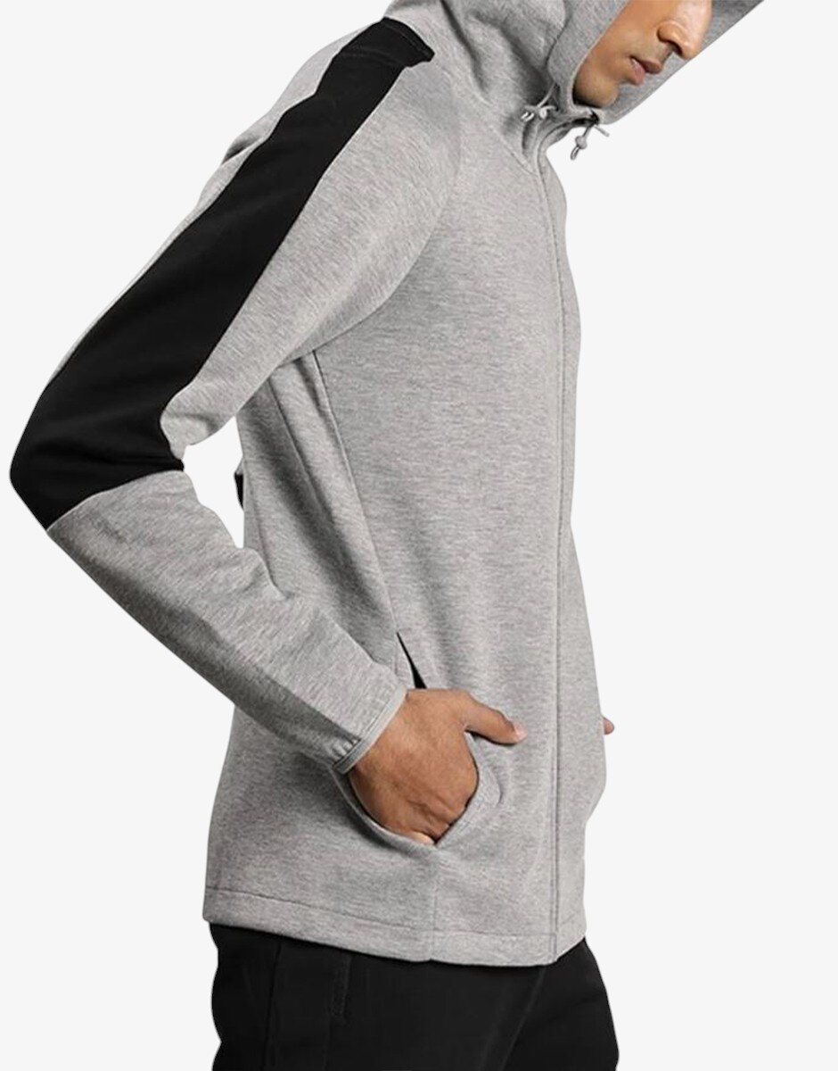 Puma Evostripe Core FZ Hoodie Gray/Black