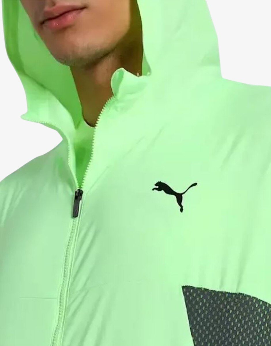 Puma Fit Woven Full-Zip Training Jacket Green