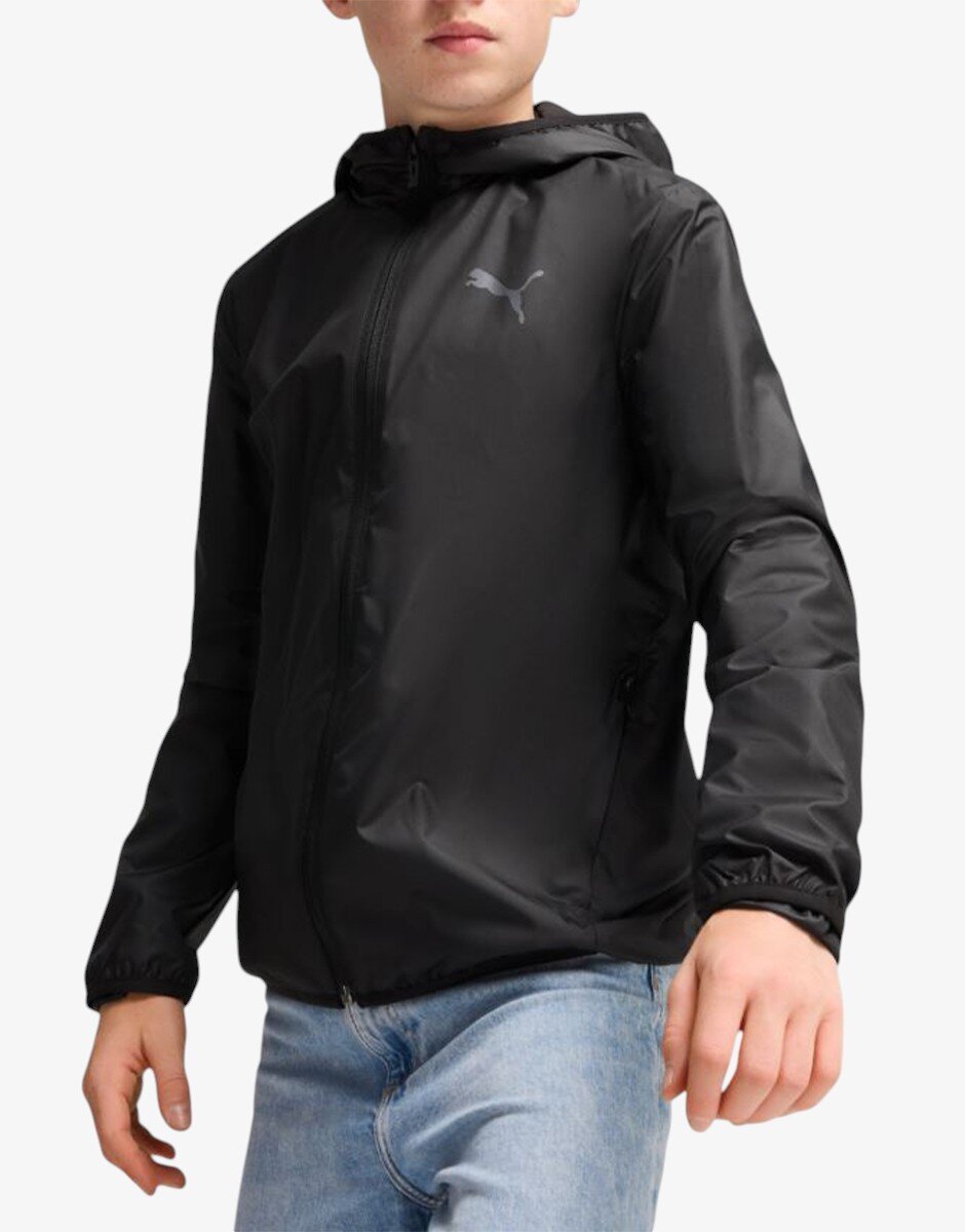 Puma Fleece Line Windbreaker Black