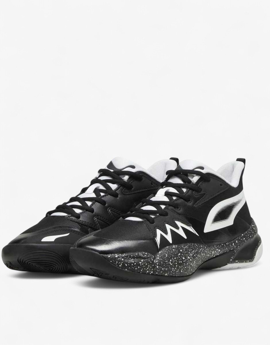 Puma Genetics Speckle Shoes Black/White