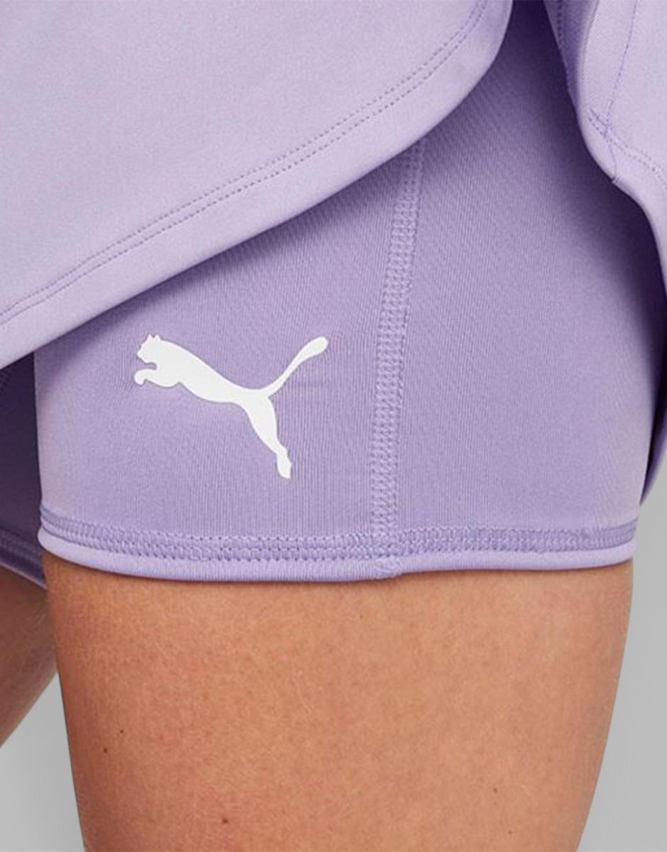 Puma Individual Padel Dress And Short Tights Рurple