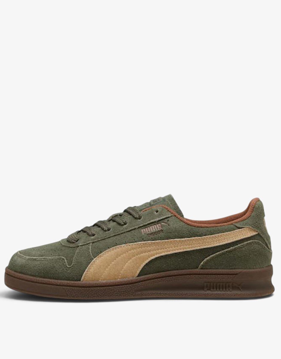 Puma Indoor R-Suede Green/Brown