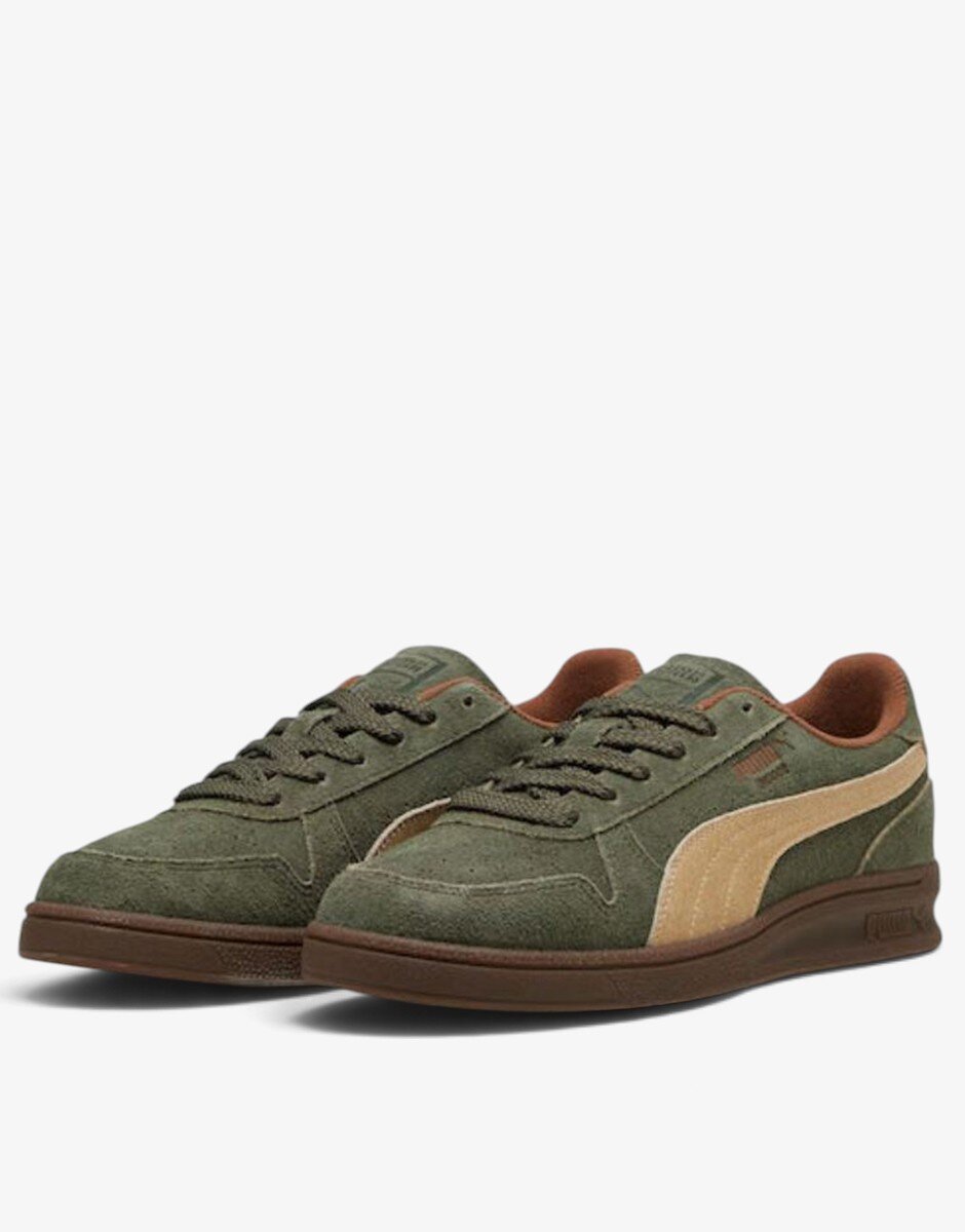 Puma Indoor R-Suede Green/Brown