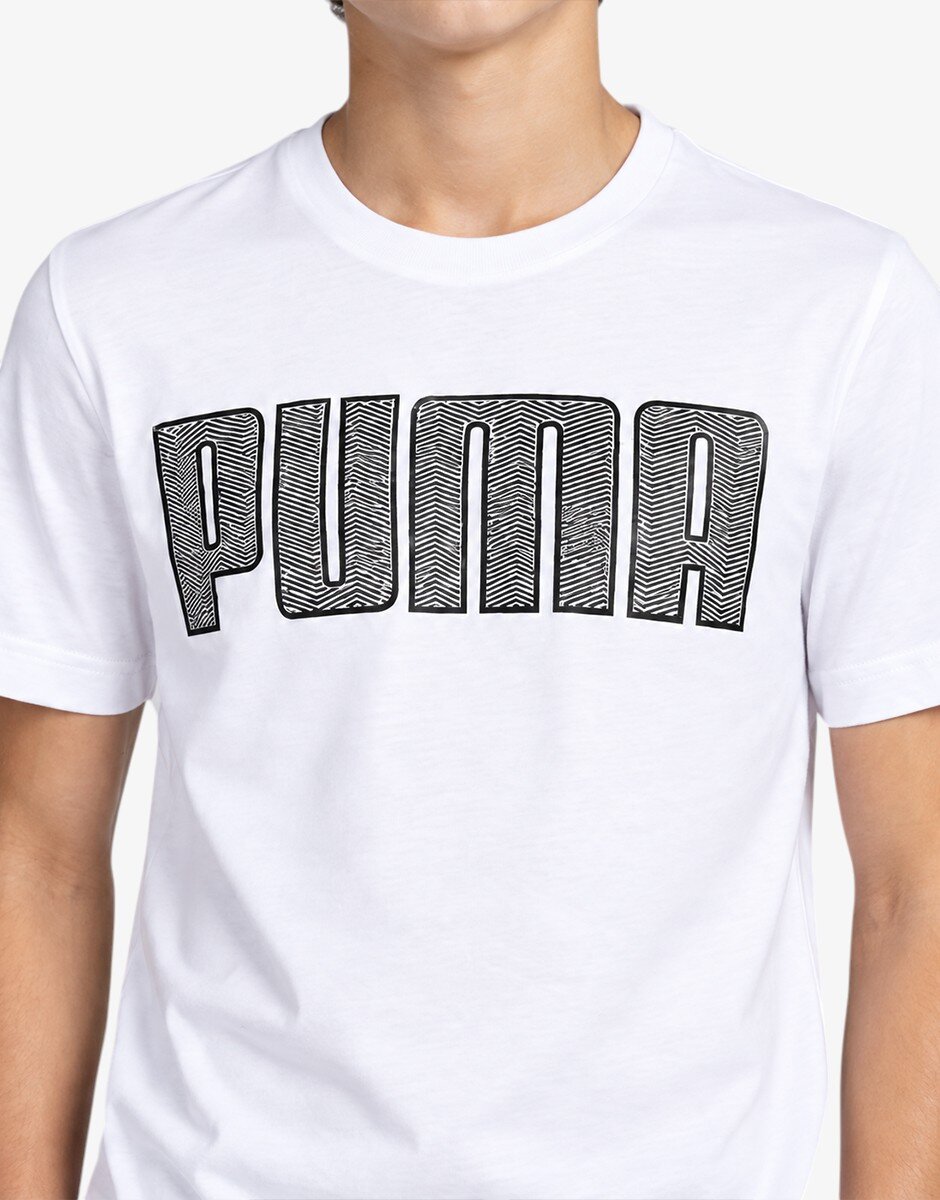 Puma KA Tee B White