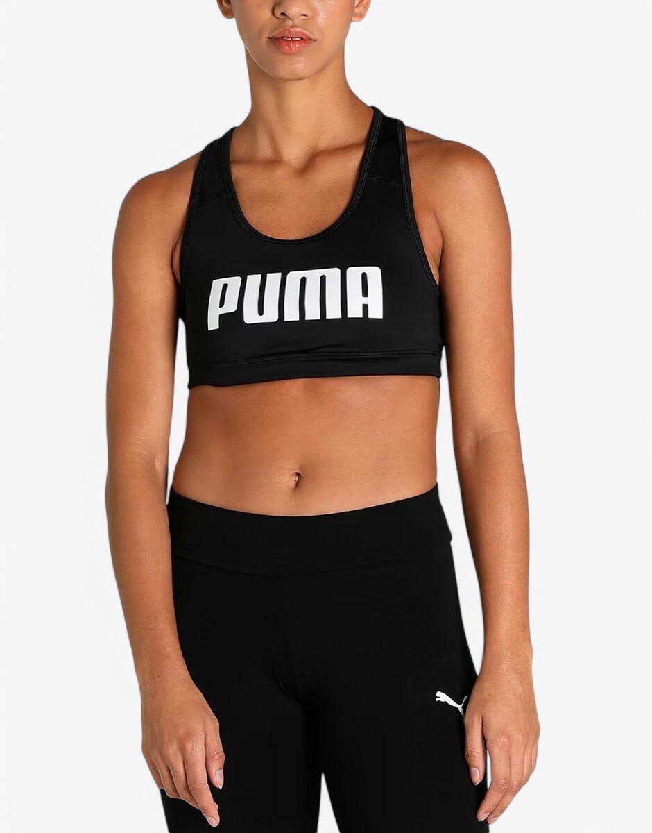 Puma Mid Impact 4Keeps Training Bra Black W