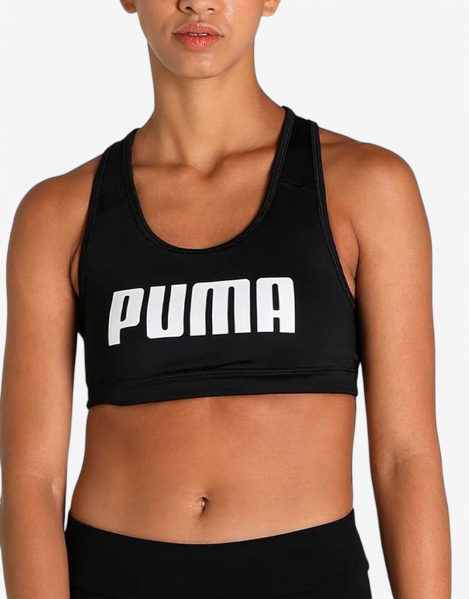 Puma Mid Impact 4Keeps Training Bra Black W