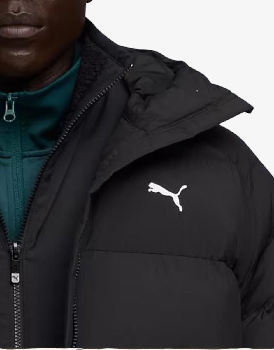 Puma Mono Hooded Parka Black