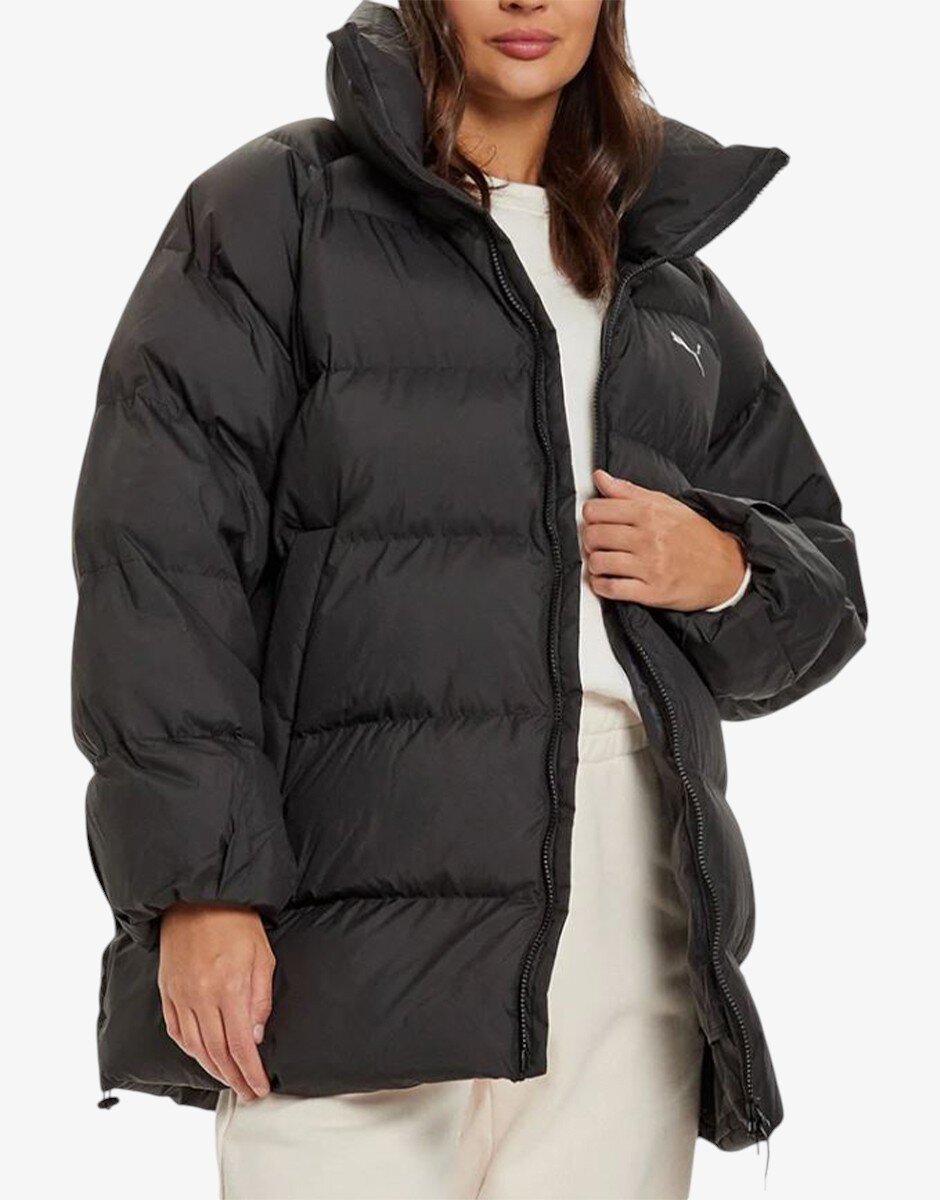 Puma Oversized Puffer Jacket Black