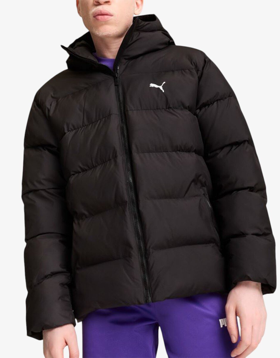 Puma Poly Puffer Jacket Black