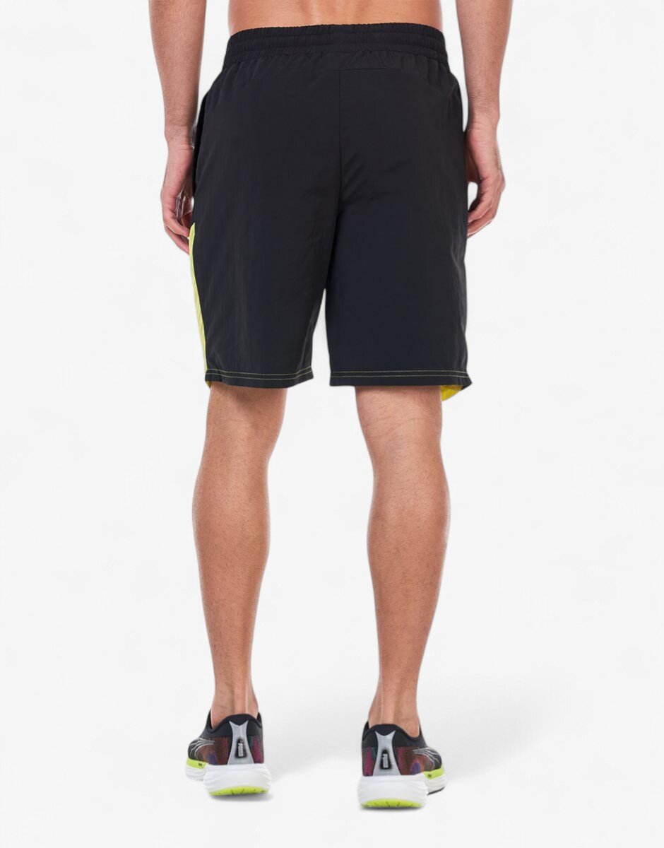 Puma Power Colorblock Shorts Black/Yellow