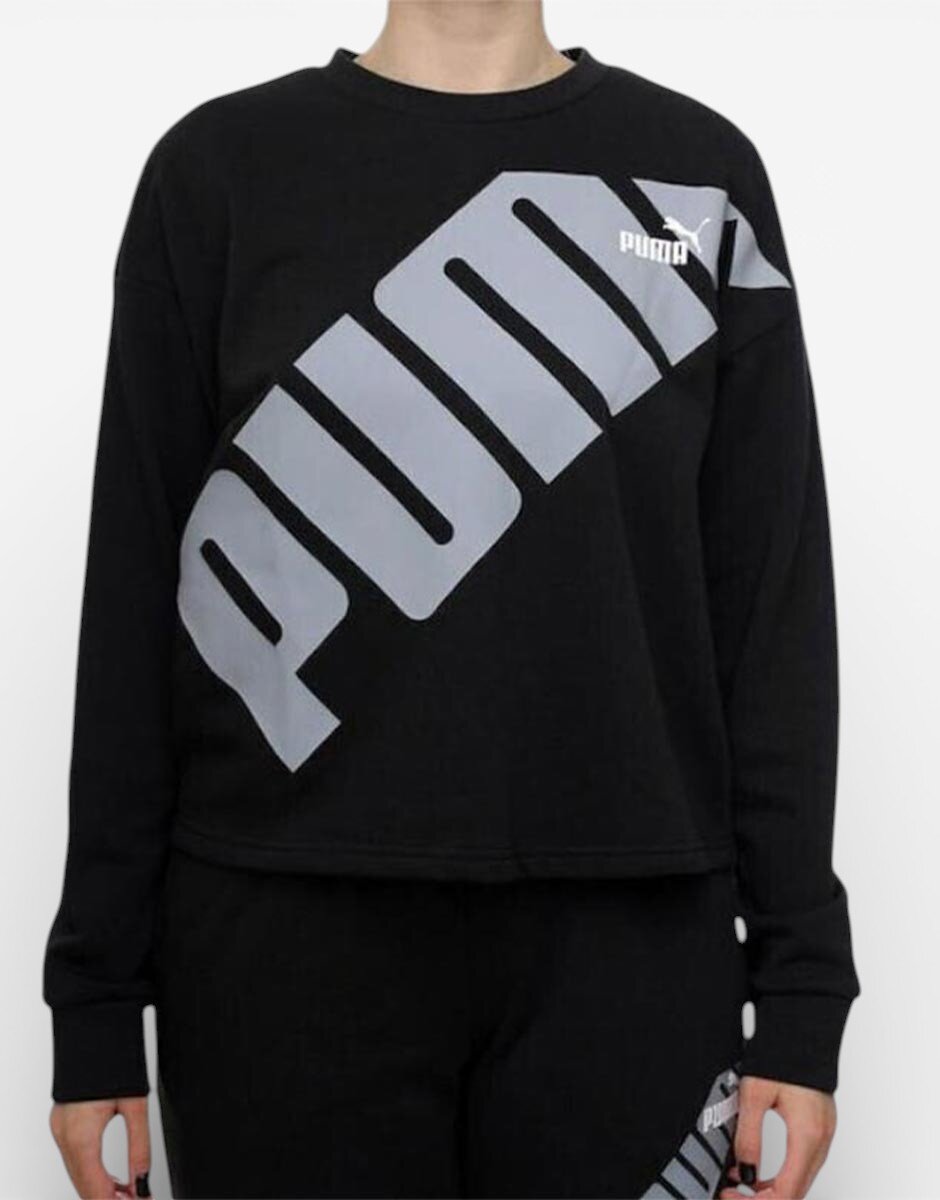Puma Power Crew Sweatshirt Black