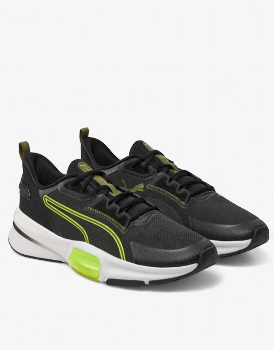 Puma Power Frame 3 Training Shoes Black/Green