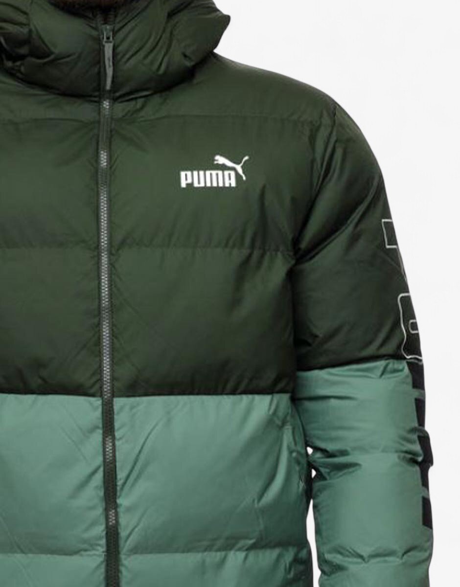 Puma Power Hooded Jacket Green