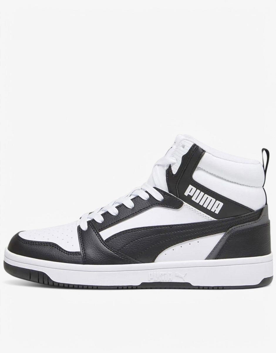 Puma Rebound V6 Shoes Black/White