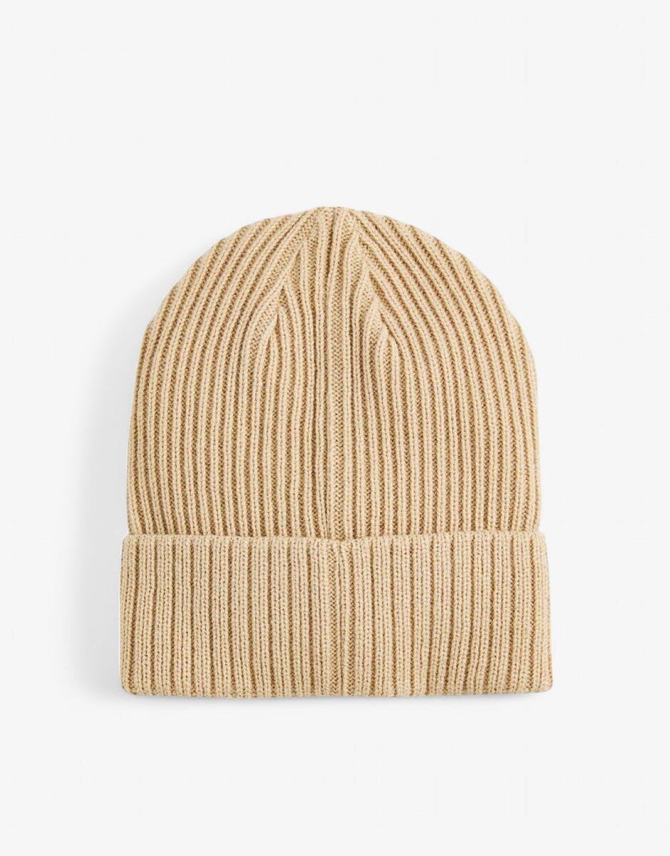 Puma Ribbed Classic Cuff Beanie Cream