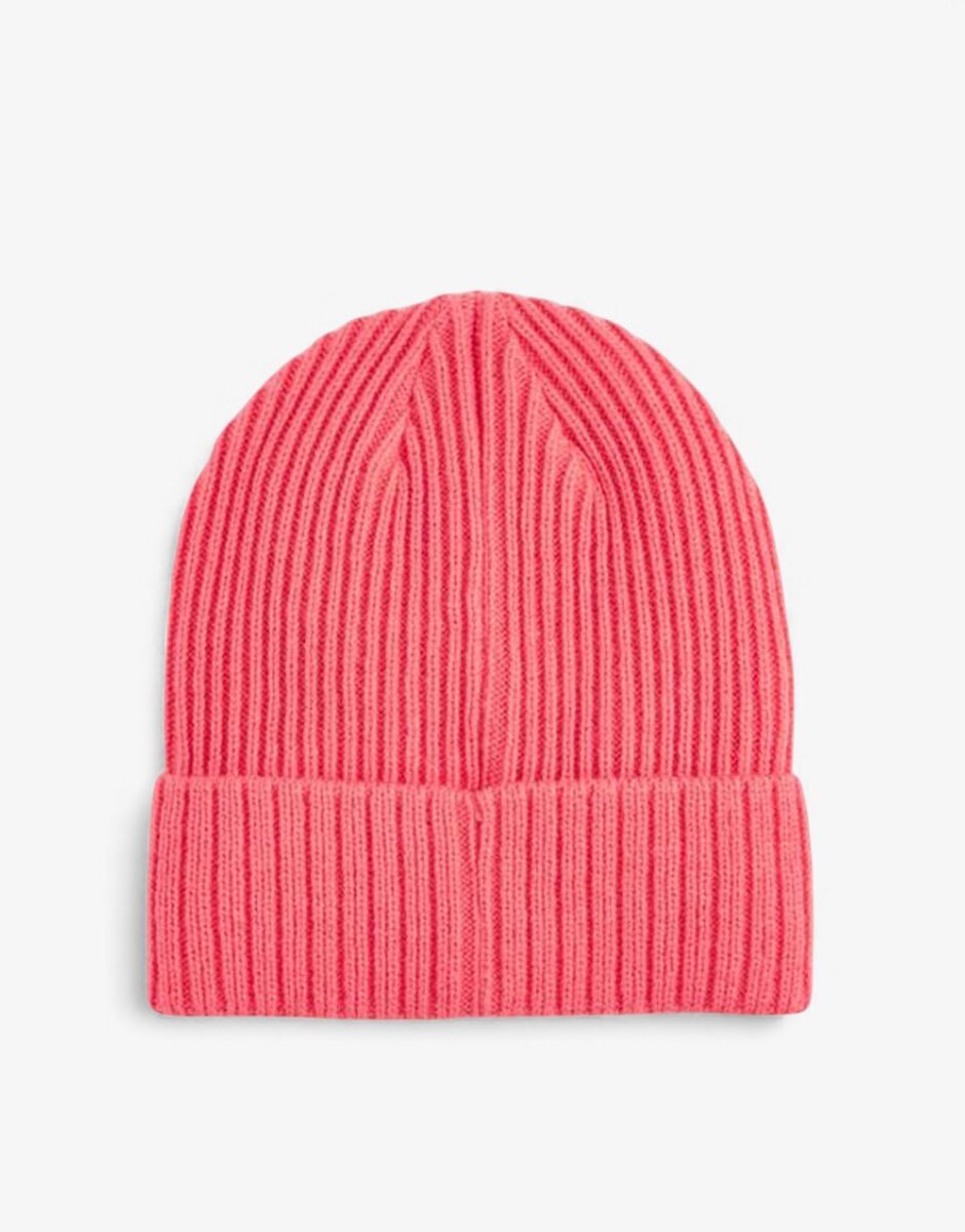 Puma Ribbed Classic Cuff Beanie Pink