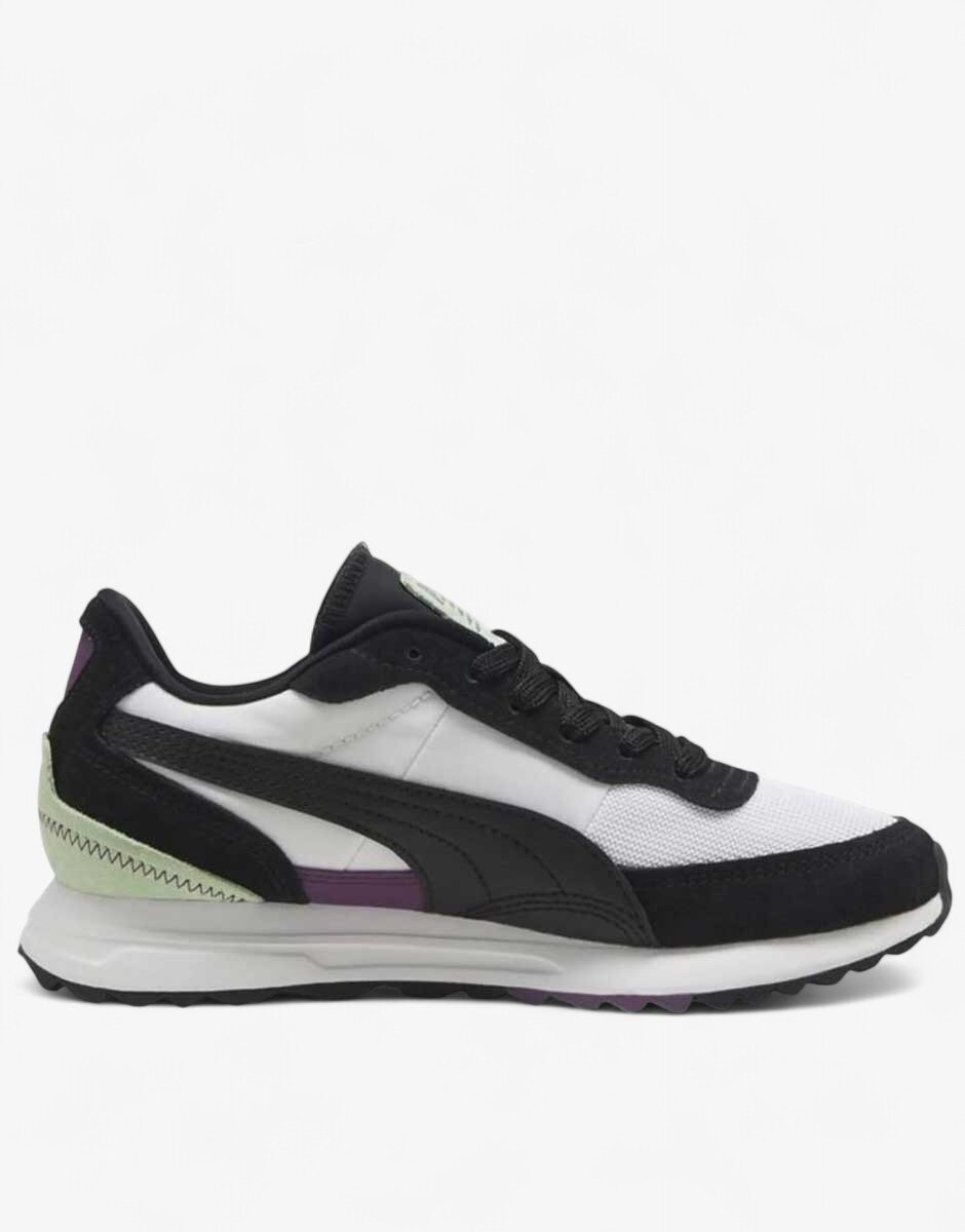 Puma Road Rider Suede Shoes White/Black