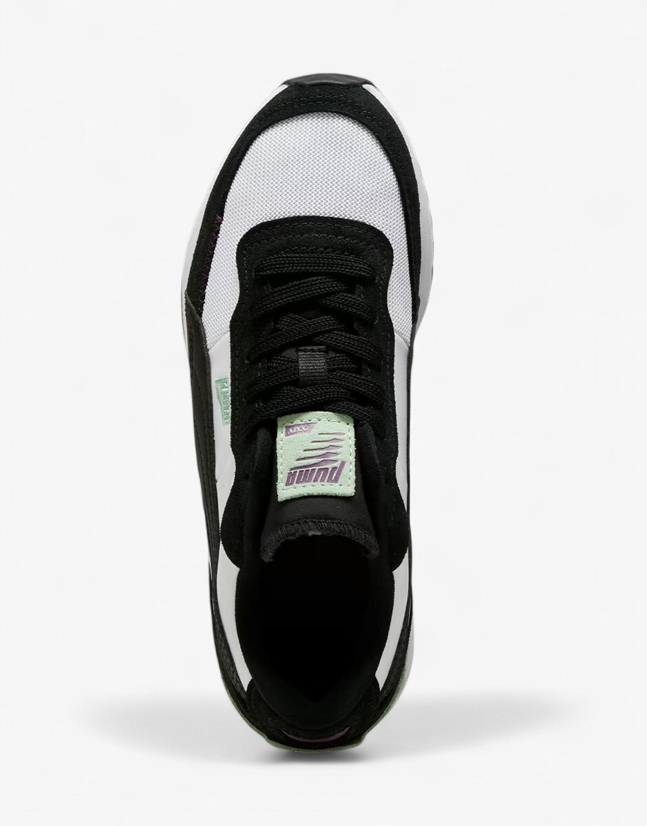 Puma Road Rider Suede Shoes White/Black