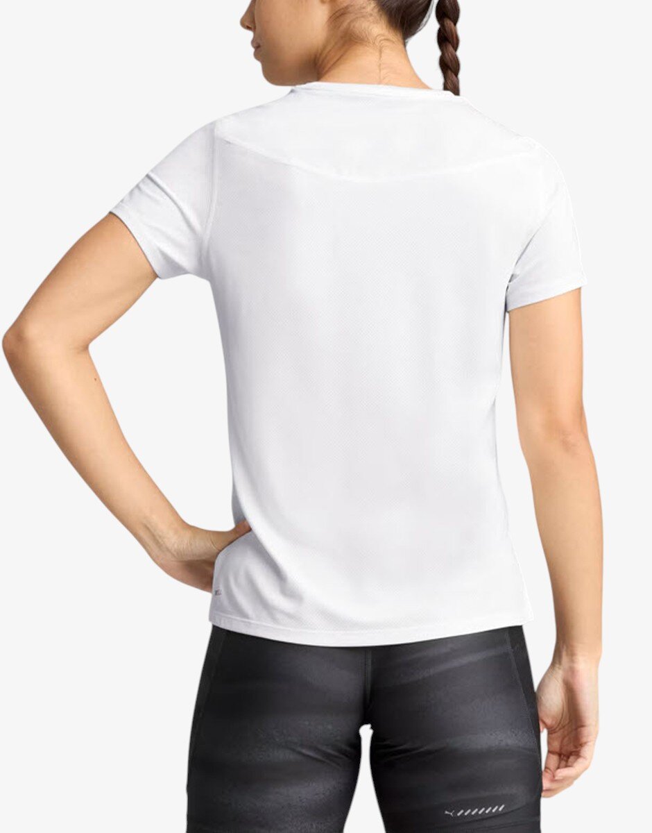 Puma Run 5K Logo Ss Tee White
