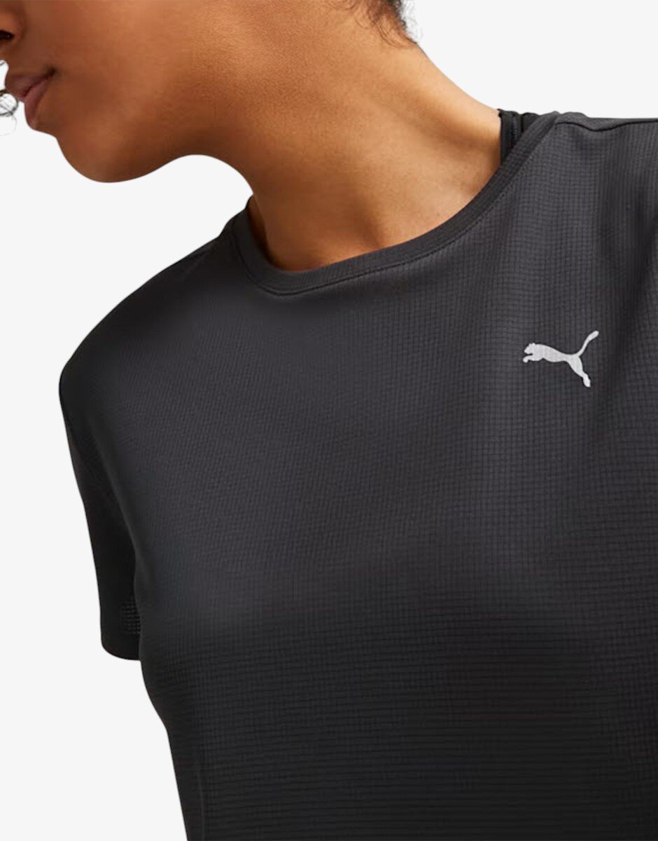 Puma Run Favorite Ss Tee Black