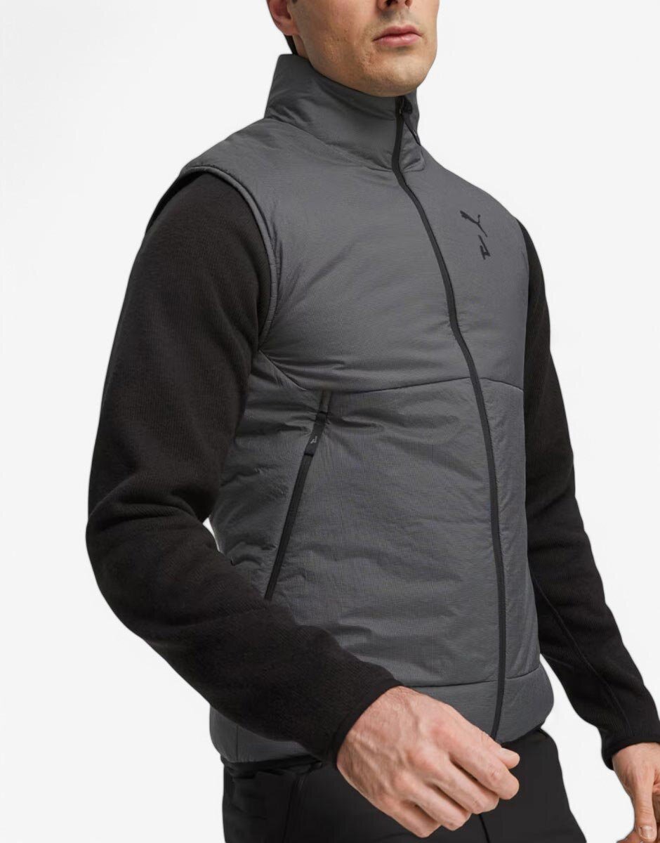 Puma Seasons PrimaLoft Running Vest Dark Grey/Black