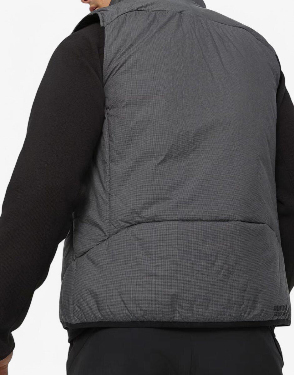 Puma Seasons PrimaLoft Running Vest Dark Grey/Black