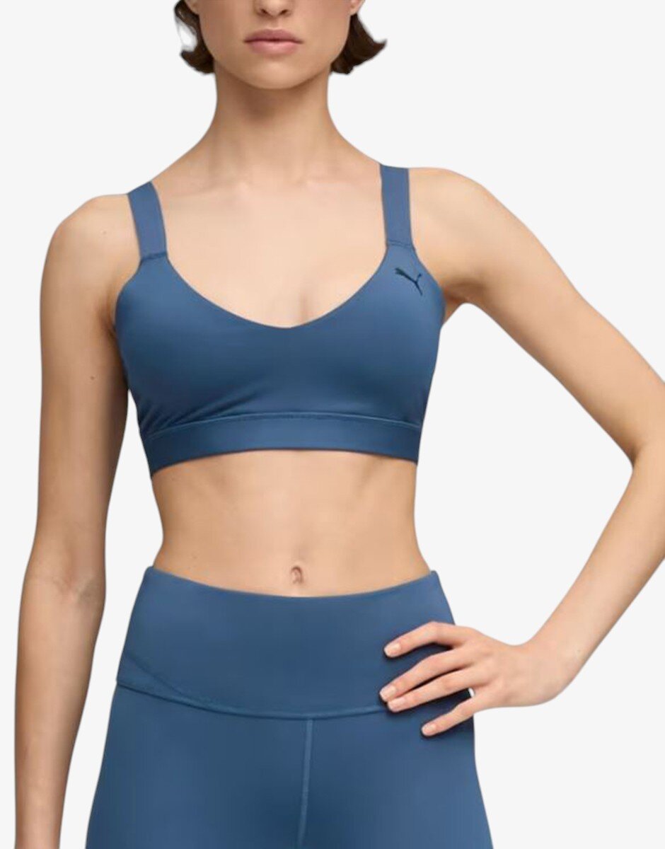 Puma Shape Bra Low Blue