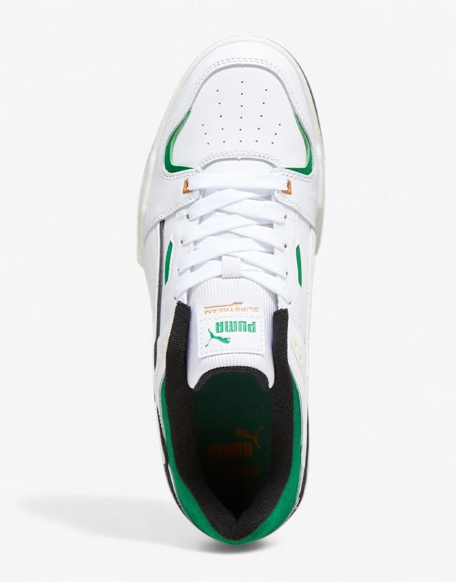 Puma Slipstream Basketball Shoes White/Green