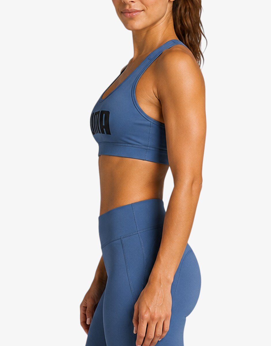 Puma Sports Bra 4Keeps Logo Blue/Black