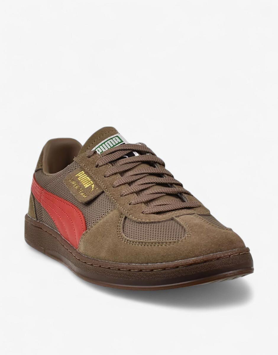 Puma Super Team Og Shoes Brown/Red