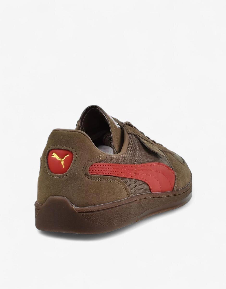 Puma Super Team Og Shoes Brown/Red