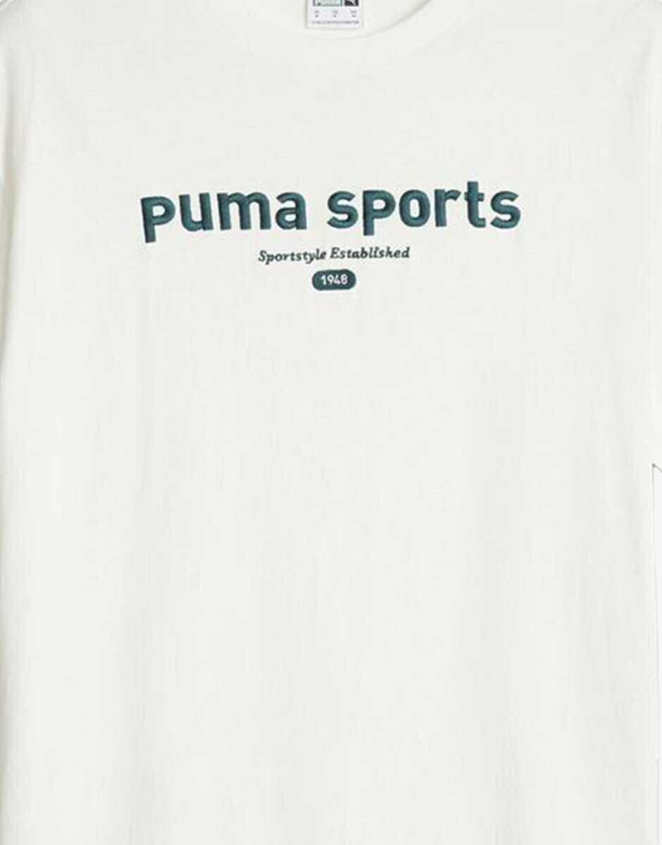 Puma Tеам Graphic Teе White
