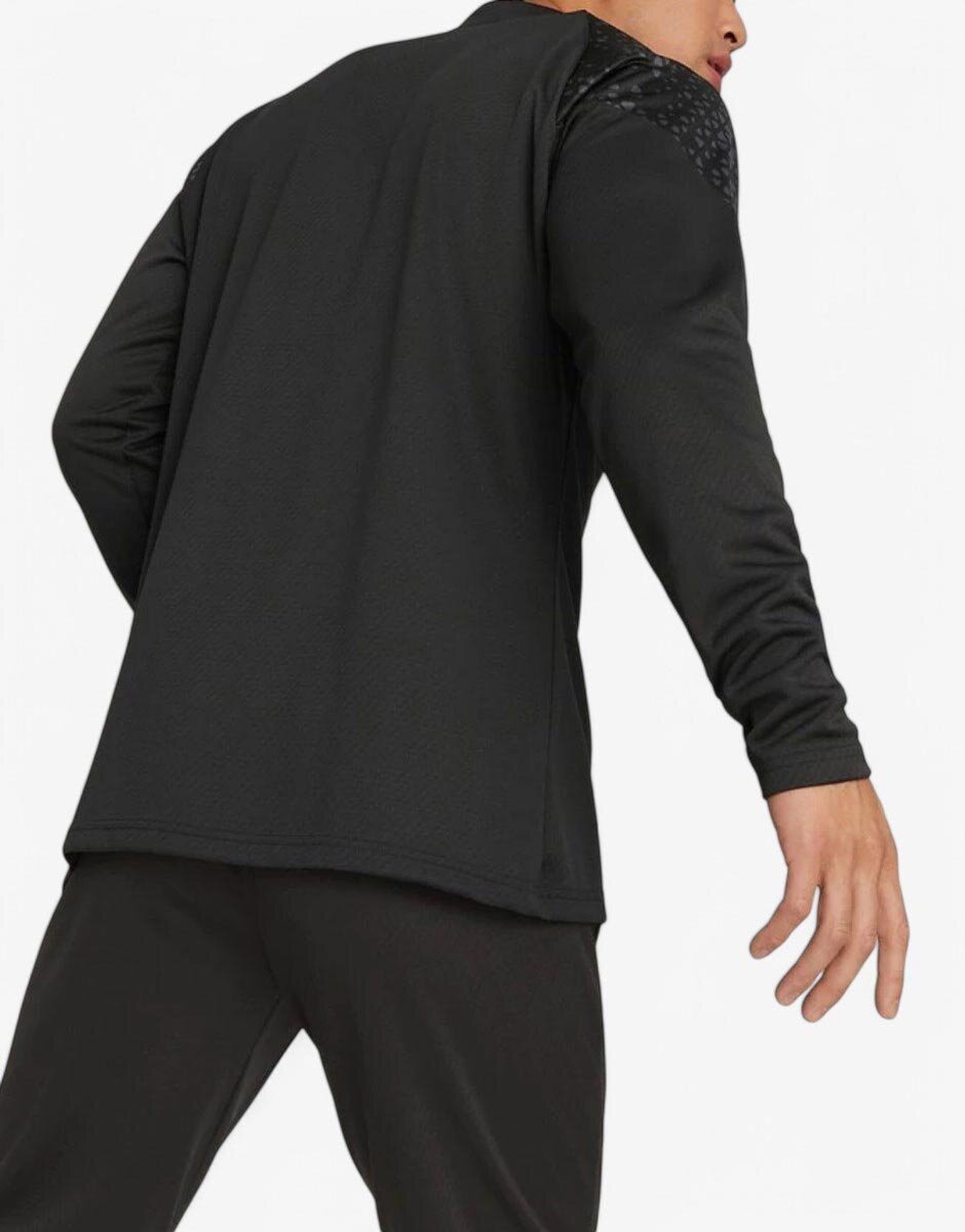 Puma TeamCup Training 1/4 Zip Top Black