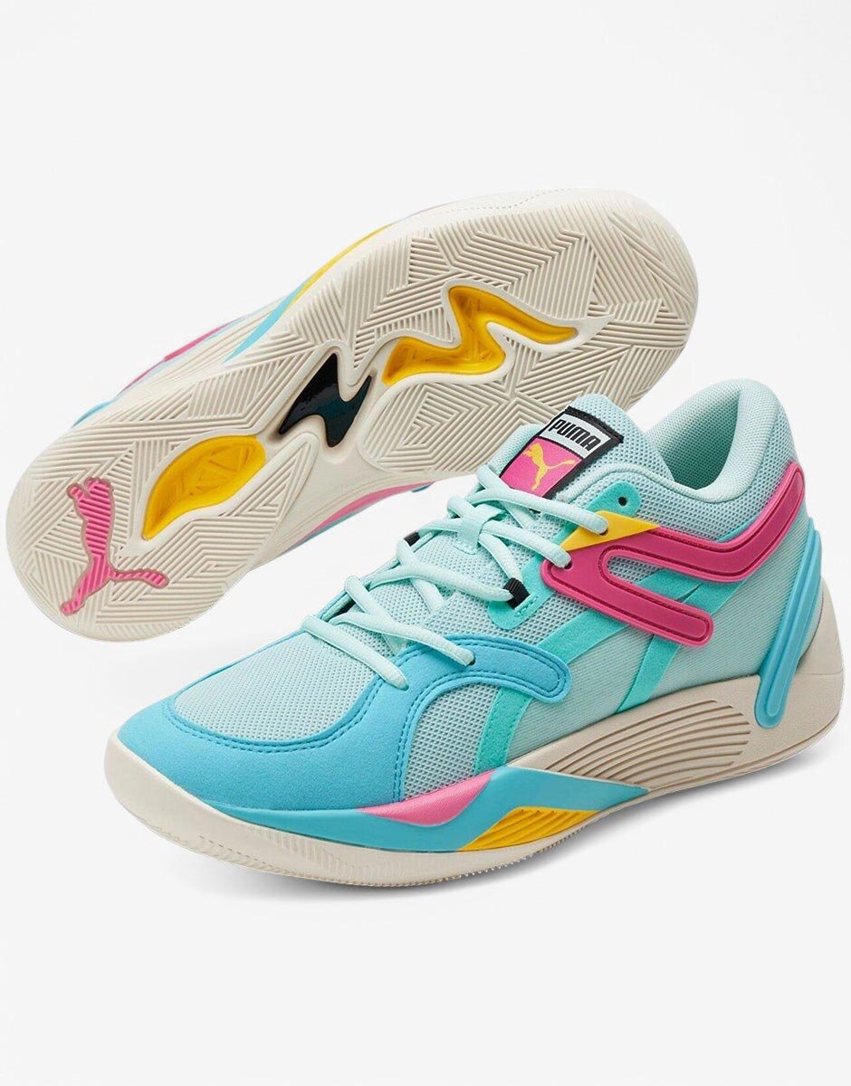 Puma Trc Blaze Court Basketball Shoes Blue/Multi