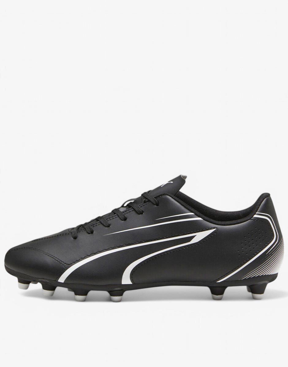 Puma Vitoria Firm Ground/Artificial Grass Football Shoes Black