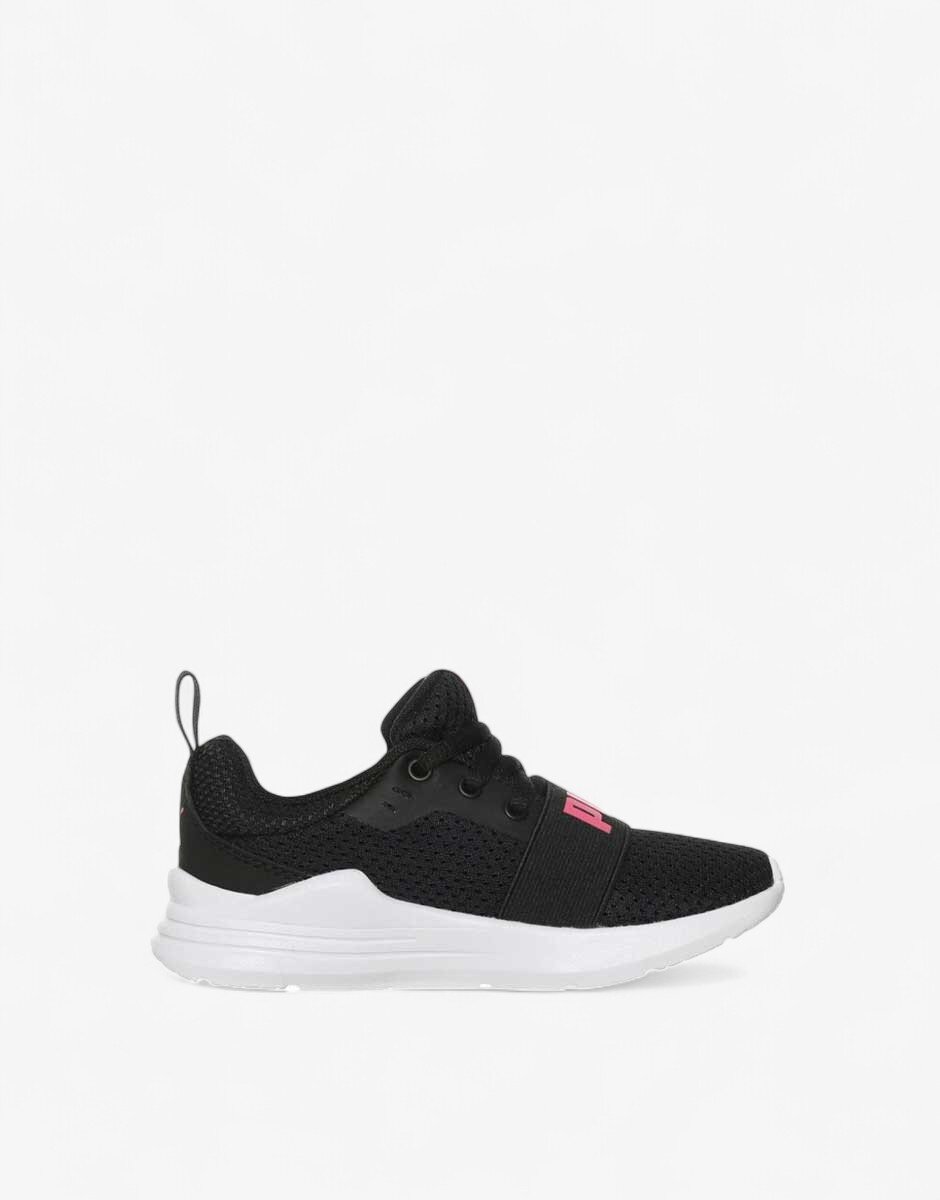 Puma Wired Run Ps Shoes Black/Pink