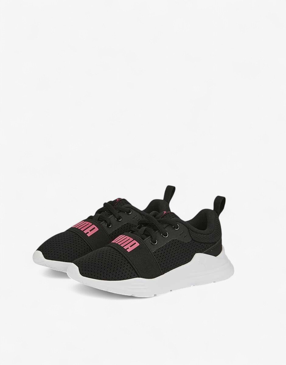 Puma Wired Run Ps Shoes Black/Pink