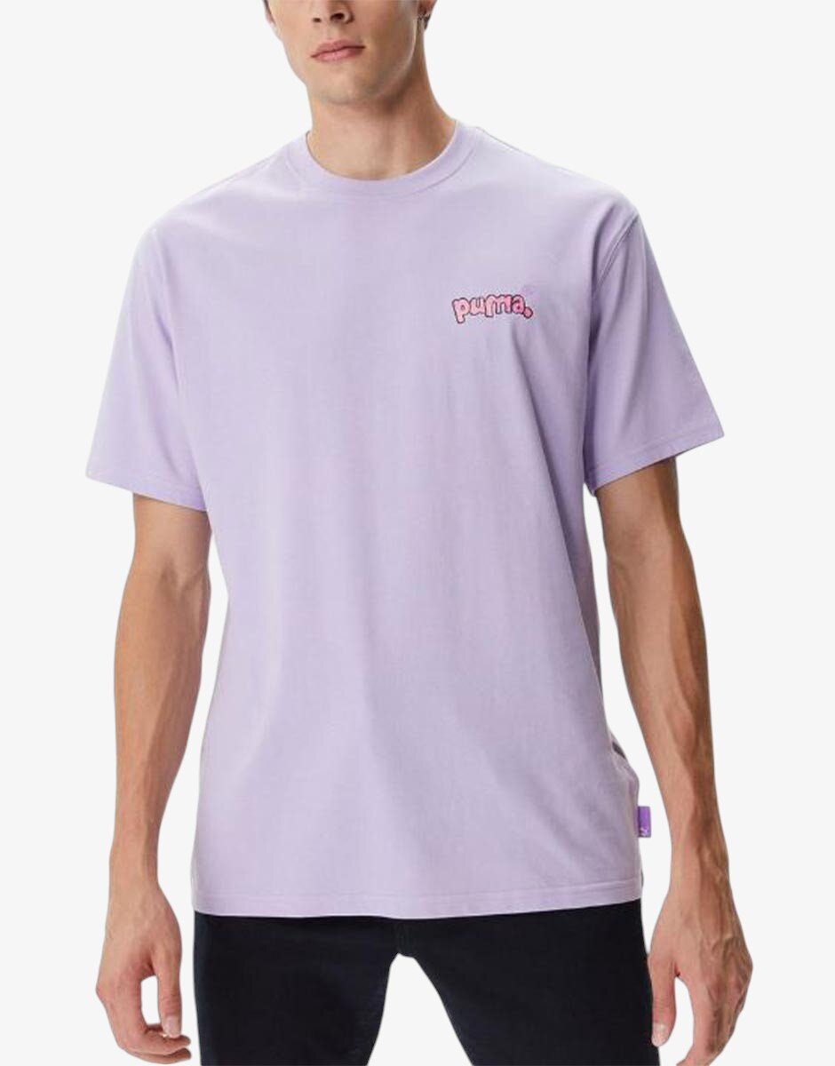 Puma x 8 Enjamin Graphicl Tee Violet