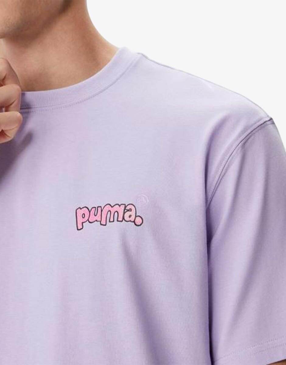 Puma x 8 Enjamin Graphicl Tee Violet
