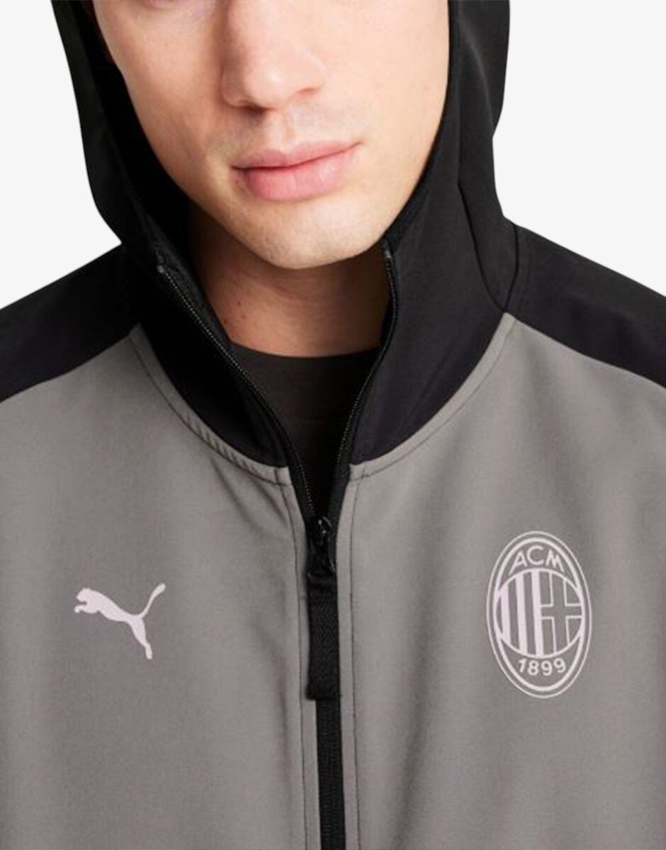 Puma x AC Milan TECH Track Jacket WV Black/Gray